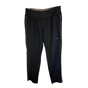 Nike Women's Dri-FIT Running Track Pants Black Size Standard S